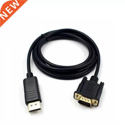 1080P DisplayPort DP vers VGA 1,8 m Cale mâle vers mâle Displayp