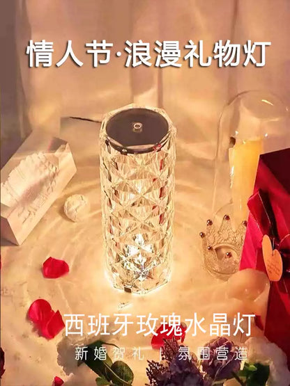 Qixi – cadeau d'anniversaire pour la saint-valentin, petite lampe de nuit pratique haut de gamme pour filles, envoyer sa petite amie à des amis, envoyer à sa femme