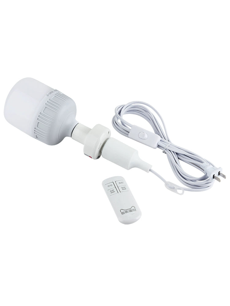 Ampoule LED à branchement Direct domestique, télécommande sans fil avec interrupteur à fil, prise suspendue, commande Simple pour chambre à coucher