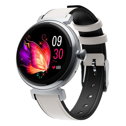 Reloj inteligente para mujer, deportivo, informal, con frecuencia cardíaca, pulsera de llamadas Bluetooth