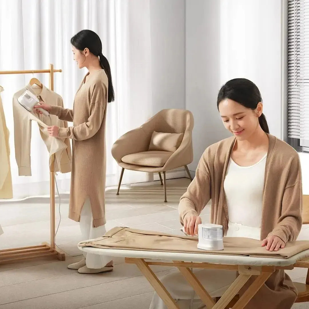 XIAOMI MIJIA-máquina de planchar a vapor portátil, electrodoméstico, limpiador a vapor para ropa, plancha para ropa