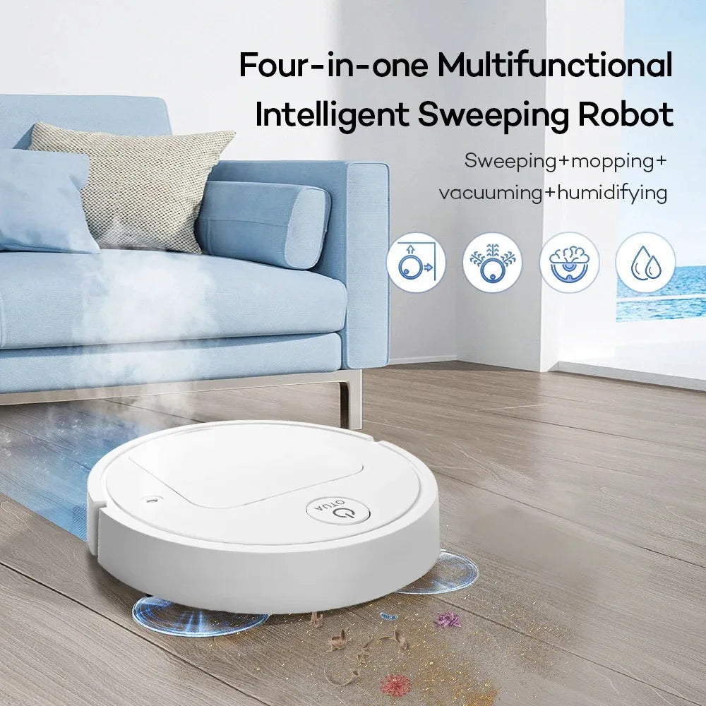 Xiaomi-Robot barredor 4 en 1, fregador y aspirador, limpieza en profundidad, purificación de aire, humidificación por pulverización, inteligente y automático