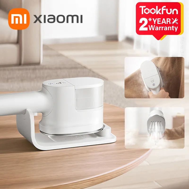 XIAOMI MIJIA-máquina de planchar a vapor portátil, electrodoméstico, limpiador a vapor para ropa, plancha para ropa