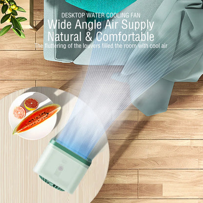 Xiaomi-ventilador humidificador, ventilador enfriador de 3 engranajes, ventiladores de aire acondicionado portátiles, ventiladores de pulverización de escritorio recargables por USB para oficina y dormitorio