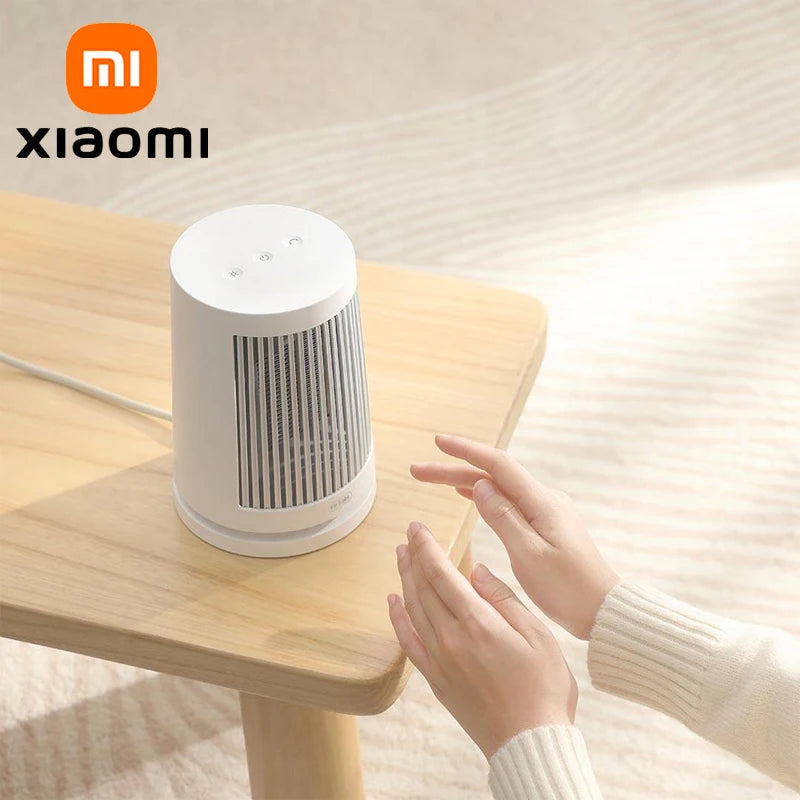 XIAOMI MIJIA-Calentadores eléctricos de escritorio, calentador para el hogar, 600W, cerámica PTC, Mini calentador doméstico, máquina de radiador de 220V