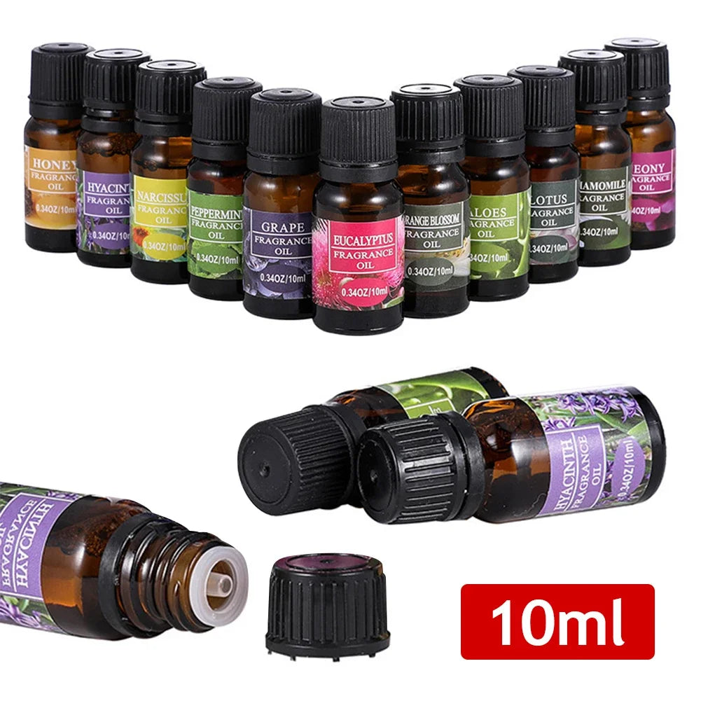 Désodorisant végétal naturel, 10ML, huile essentielle d'aromathérapie, recharge de parfum, diffuseur d'arôme, humidificateur de parfum