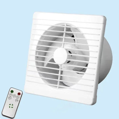 Ventilateur d'échappement mural avec télécommande, 220V, 4/ 6/ 8 pouces, pour fenêtre, salle de bains, toilettes, cuisine, Ventilation avec fonction de synchronisation