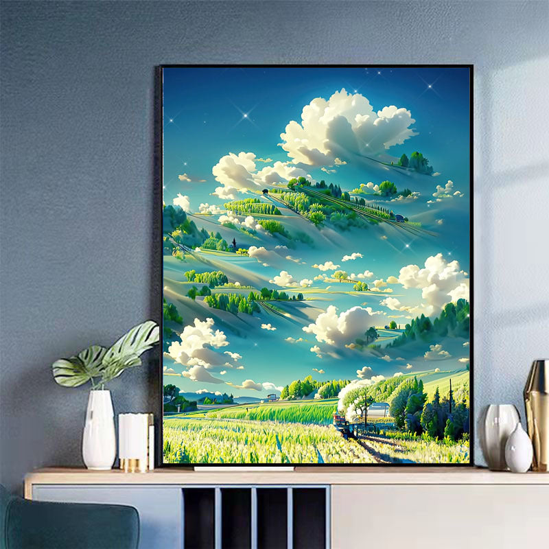 Tiangong Digital Oil Painting Colorful Decorative Painting