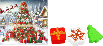 Bombes de bain de Noël