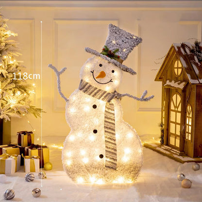 Christmas Fashion Luminous Snowman Decorations Ornaments