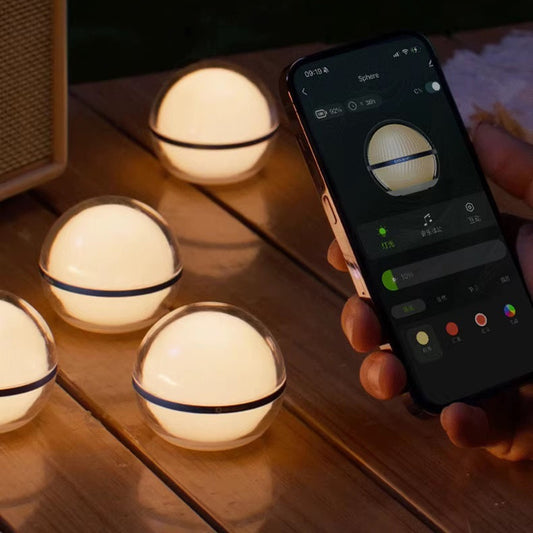 Fully Luminous Intelligent Camping Lights