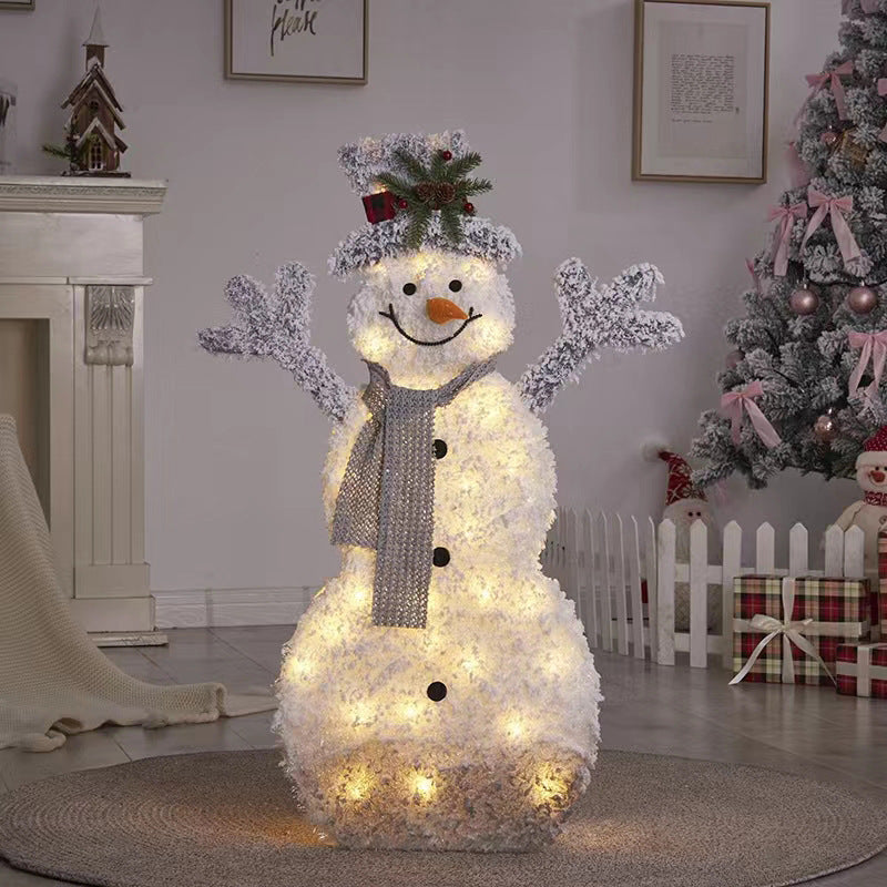 Christmas Fashion Luminous Snowman Decorations Ornaments