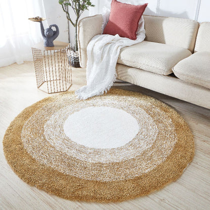 Round Thickened Carpet Bedroom Bedside Girl Simple And Dirty