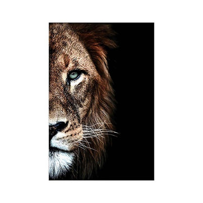 Lion Poster Hanging Painting