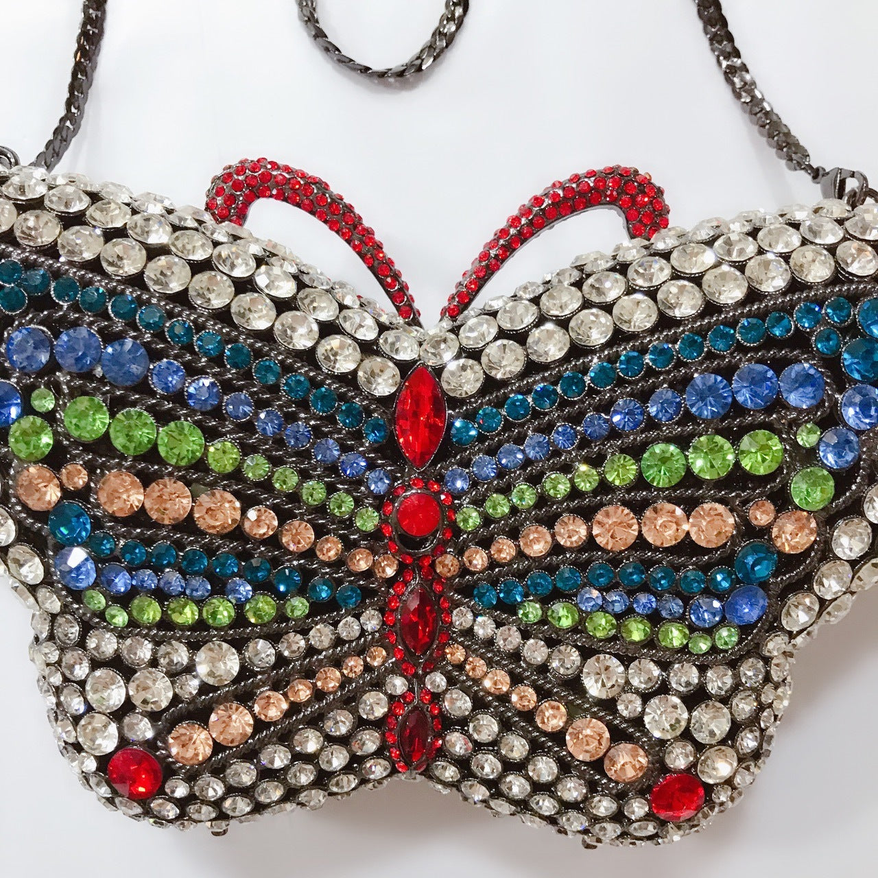 Bolso de cena con forma de mariposa a la moda para mujer