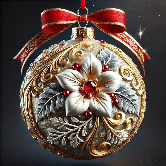 Pendentif en acrylique pour décoration de sapin de Noël