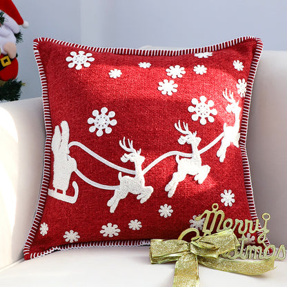 Coussin décoratif pour les fêtes de fin d'année, poupée d'arbre de Noël