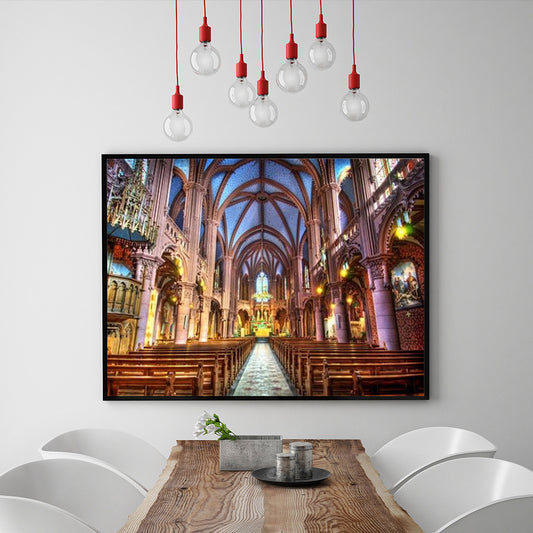 5D Diamond Painting Hanging Painting Notre Dame De Paris Scenery Diy