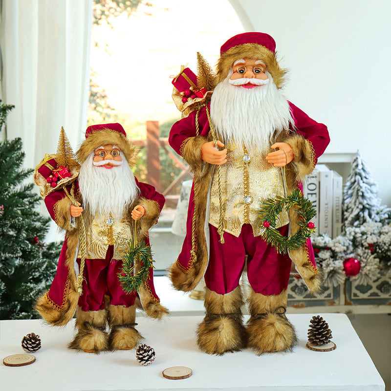 Santa Claus Doll Christmas Tree Decorations Ornaments