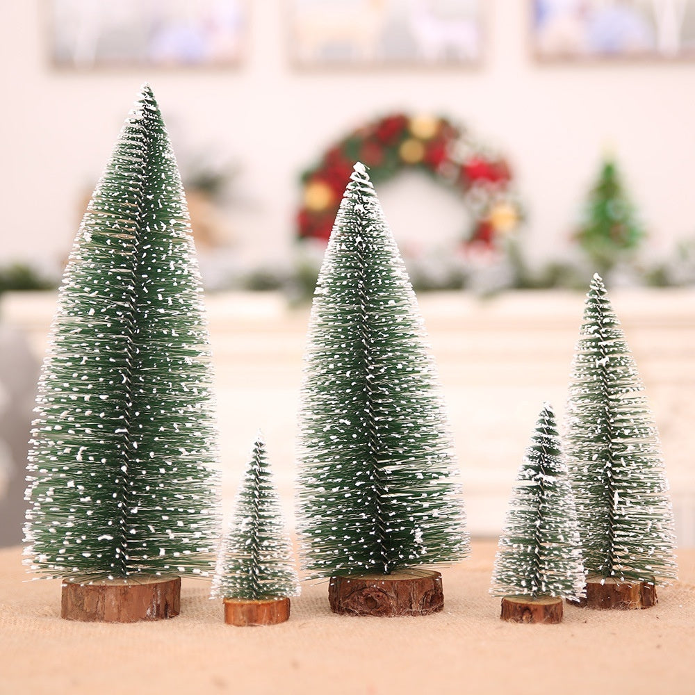 Fournitures décoratives Ornements d'arbre de Noël Décoration de sapin de Noël blanc