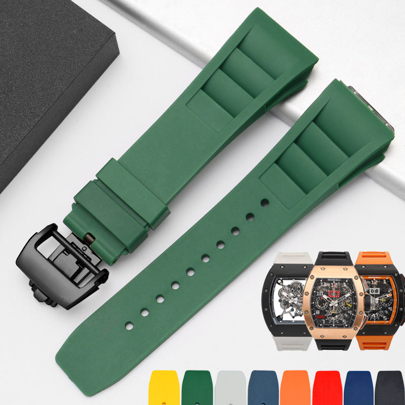 Accueil Mode Accessoires avec bracelet en caoutchouc minimaliste