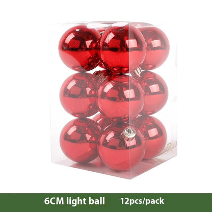 Christmas Decoration Atmosphere Pendant Red Ball