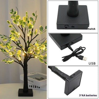 LED Luminous Tree Christmas Home Decorative Lamp