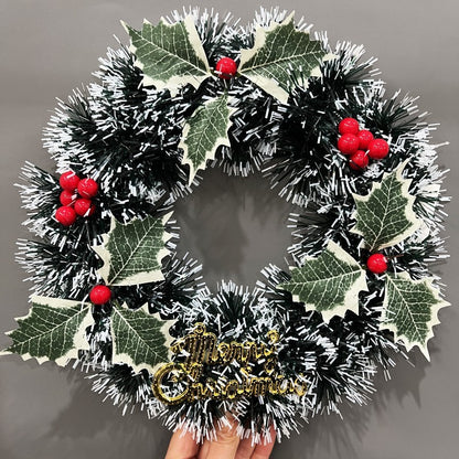 Christmas Decorations Festival Wreath Wreath Window Layout Door Hanging Site Layout Christmas Product