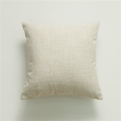 Cotton And Linen Tassel Handmade Pillow Cover