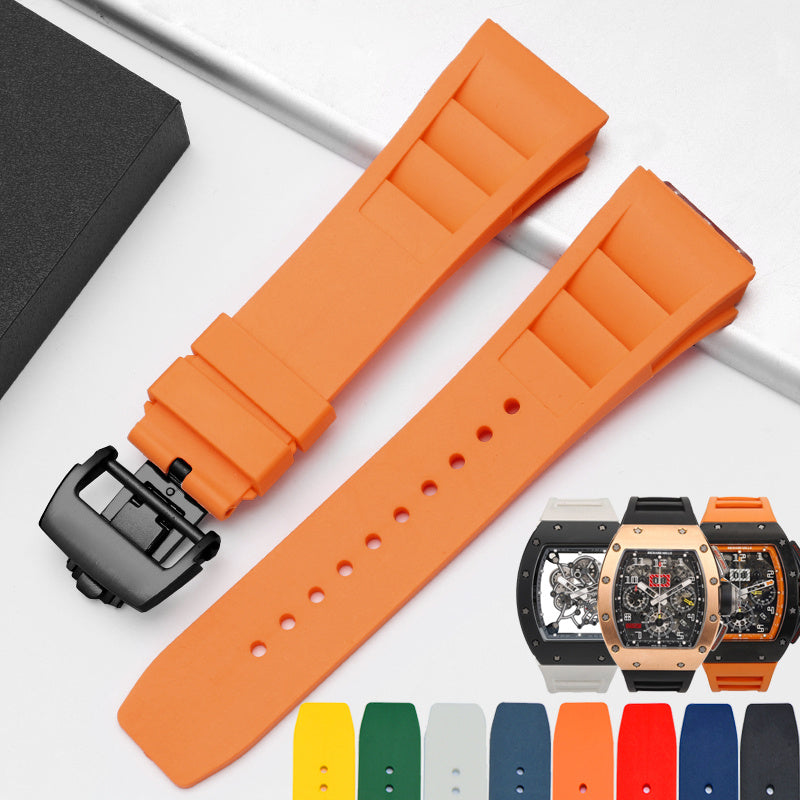 Accueil Mode Accessoires avec bracelet en caoutchouc minimaliste