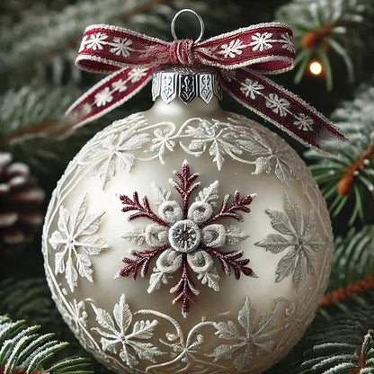 Pendentif en acrylique pour décoration de sapin de Noël