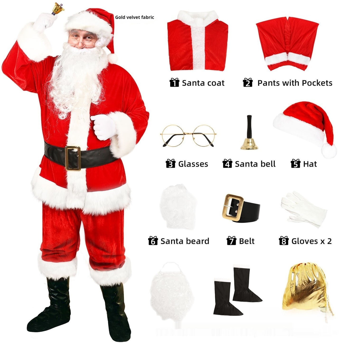 Cosplay Christmas Performance Costume