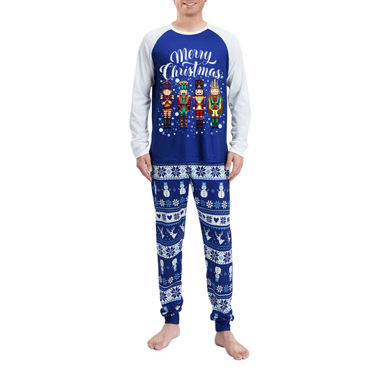 Parent-Child Outfit Home Decoration Fall Wear Long Sleeves Christmas Sleeping Homewear Suit