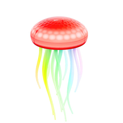 Voice-controlled Swimming Jellyfish Lamp Induction Luminous Ambience Light