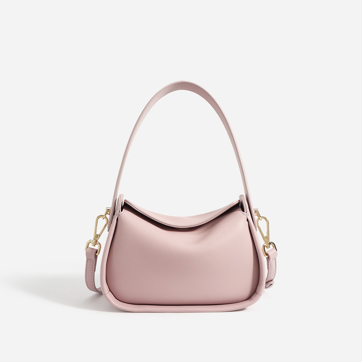 Bolso bandolera de piel de vacuno suave a la moda para mujer