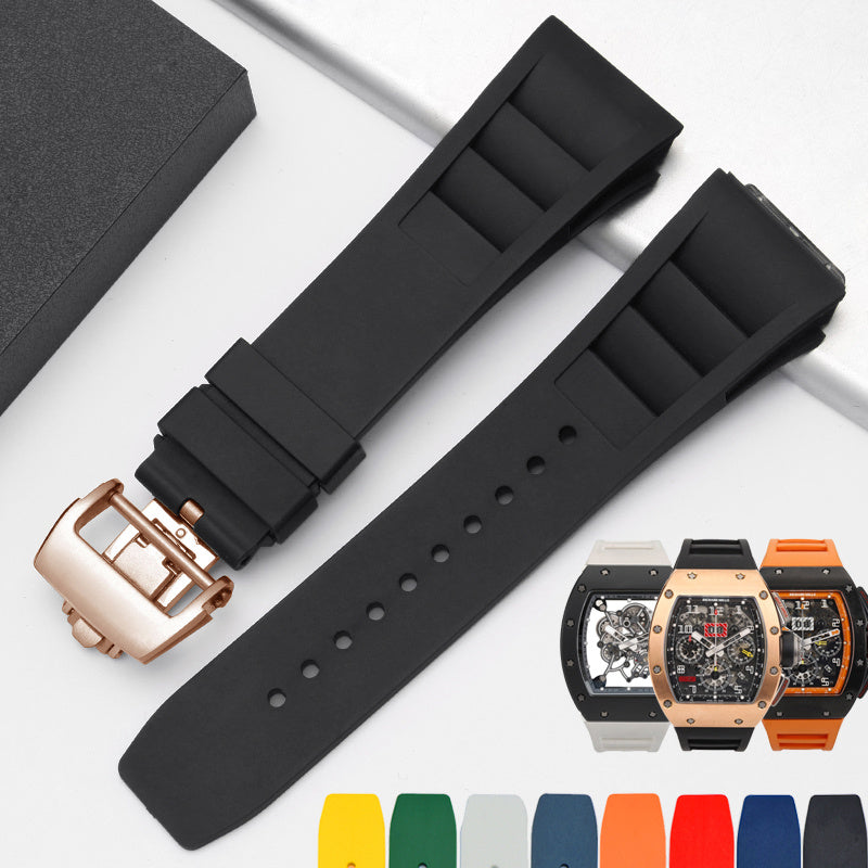 Accueil Mode Accessoires avec bracelet en caoutchouc minimaliste