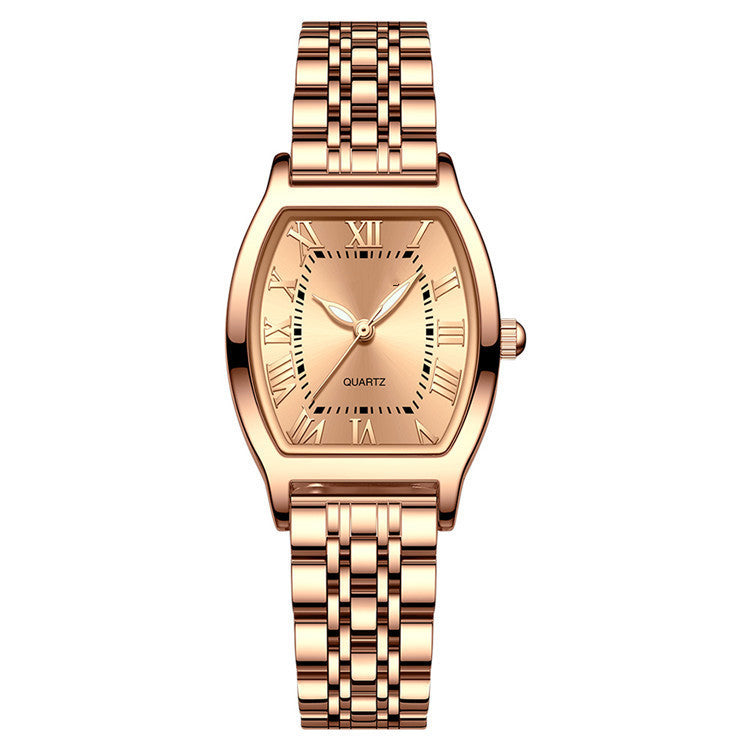 Reloj Mujer Acero Inoxidable Con Sencillo