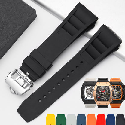 Accueil Mode Accessoires avec bracelet en caoutchouc minimaliste