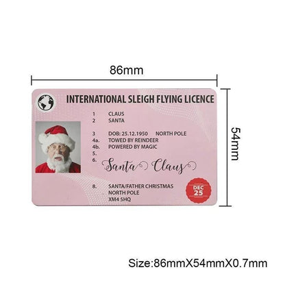 Christmas Gift For Children Sled Driving License