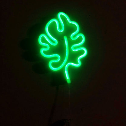 LED Neon Tree Leaf Shape Decorative Lights