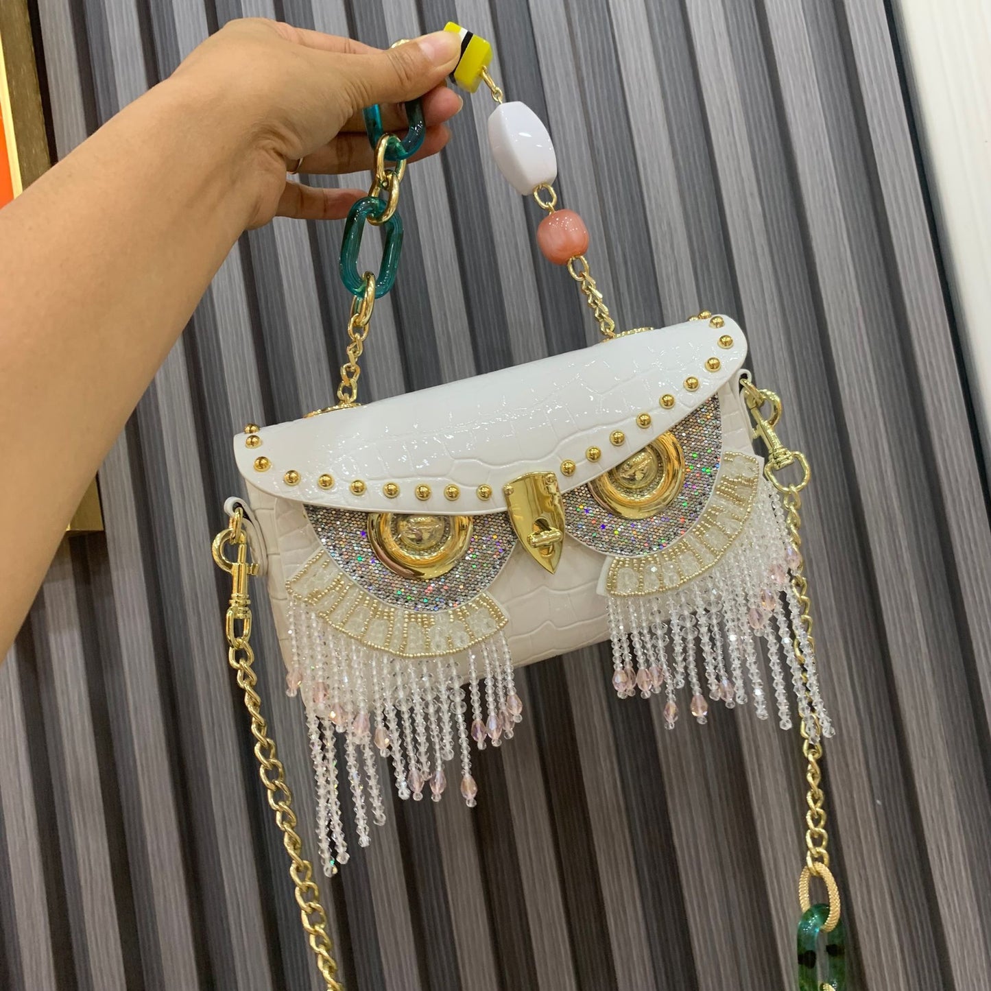 Women's Fashion Owl Underarm Shoulder Bag