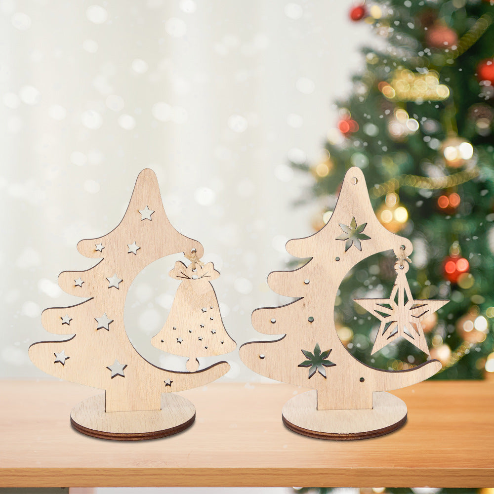 Décoration de table à suspendre pour sapin de Noël à faire soi-même