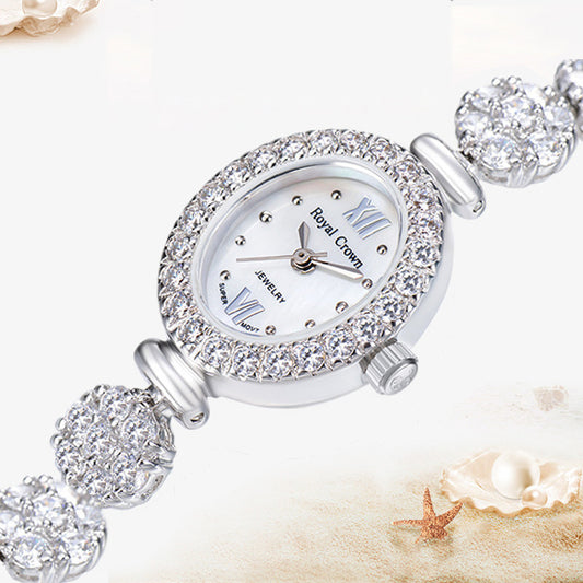 Reloj Pulsera Cuarzo Full Star Diamond Reloj para Mujer