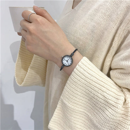 Reloj impermeable de pulsera de moda simple para mujer