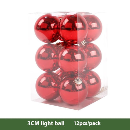 Christmas Decoration Atmosphere Pendant Red Ball