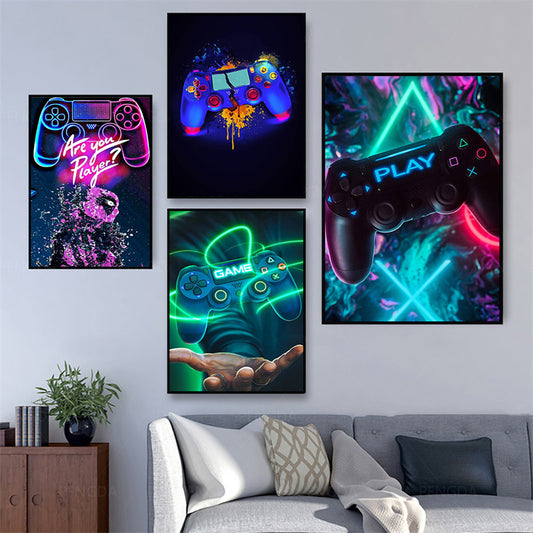 Fashion Home Bar Internet Cafe Wall Decoration Graffiti Wall Art Poster