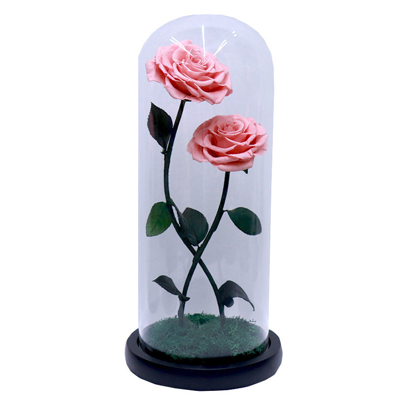 Glass Cover Rose Valentine's Day Christmas Gift