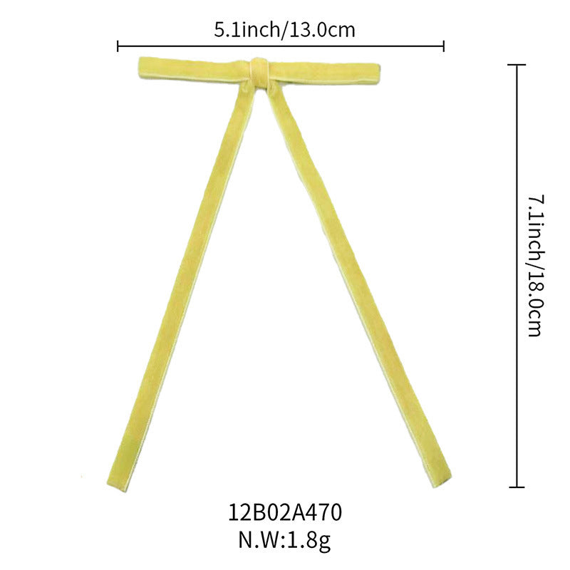 Lot de 12 bandes de velours avec nœud et décoration pour sapin de Noël