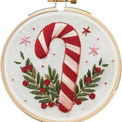 Cross-border New Embroidery Christmas Embroidery KIT Christmas KIT Embroidery Handicraft DIY Material