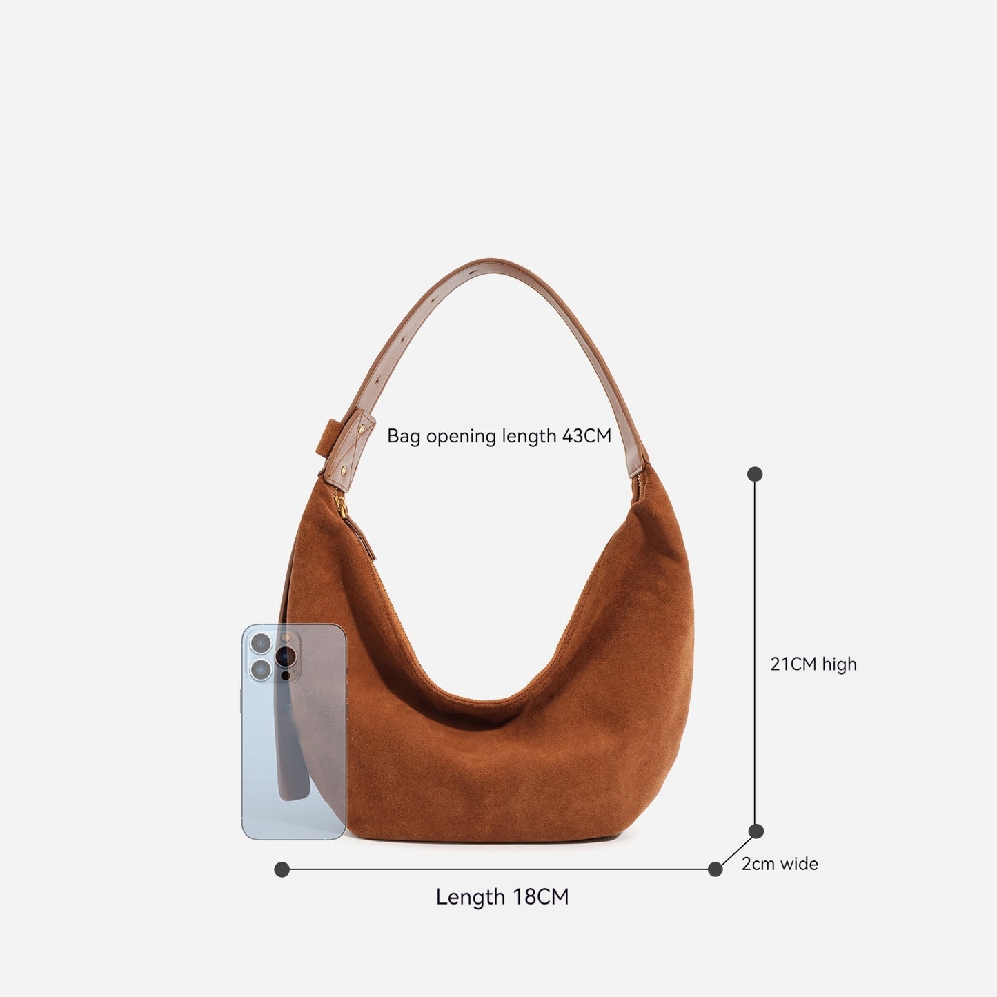 Women's Fashion All-match One-shoulder Crossbody Bag